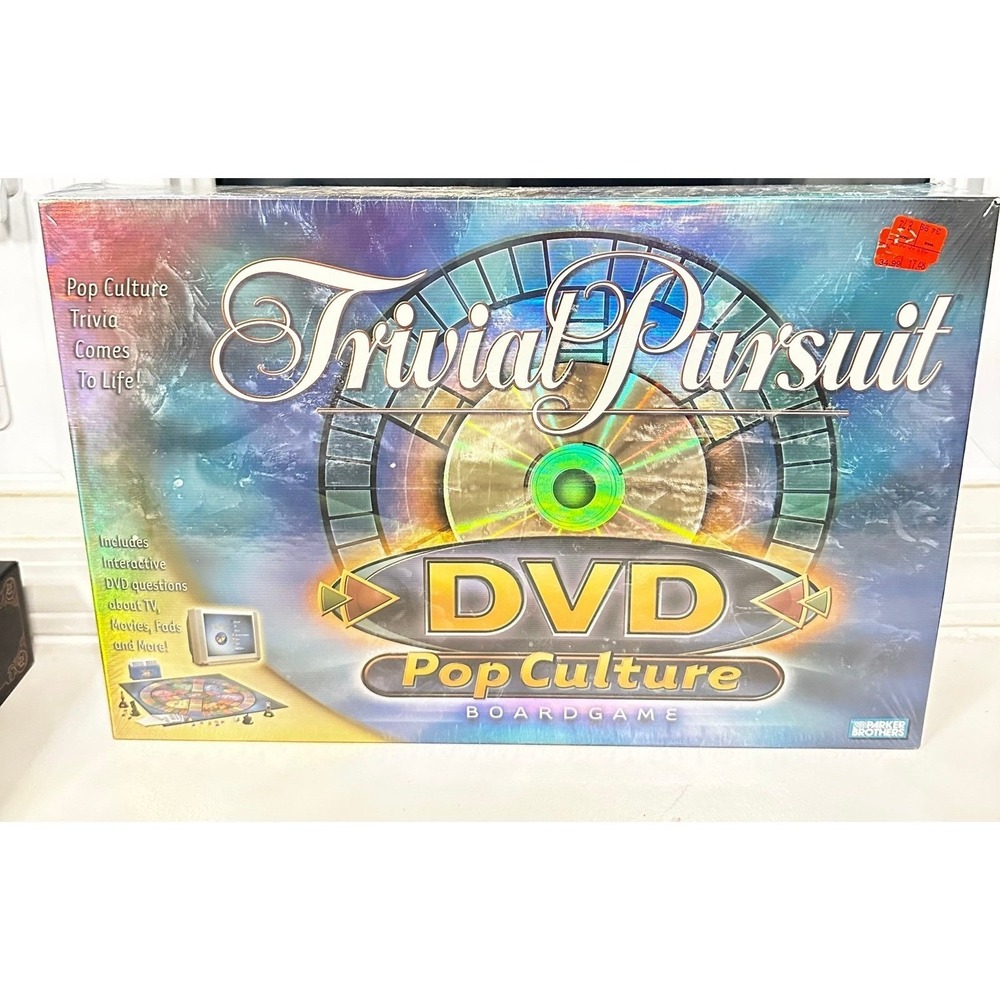 Trivial Pursuit DVD Pop Culture game sealed in package NEW